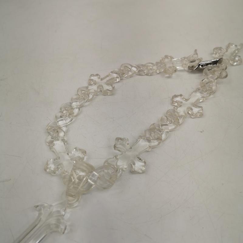 古着 USED ファッション小物 ファッション小物 EL JEWERLY MADE Yeekyo 逆十字架 クリア ネックレス - 透明 / クリア / メンズ USED 古着 中古 50153122