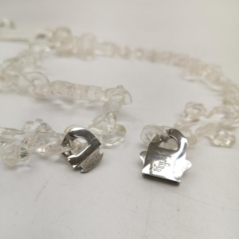 古着 USED ファッション小物 ファッション小物 EL JEWERLY MADE Yeekyo 逆十字架 クリア ネックレス - 透明 / クリア / メンズ USED 古着 中古 50153122