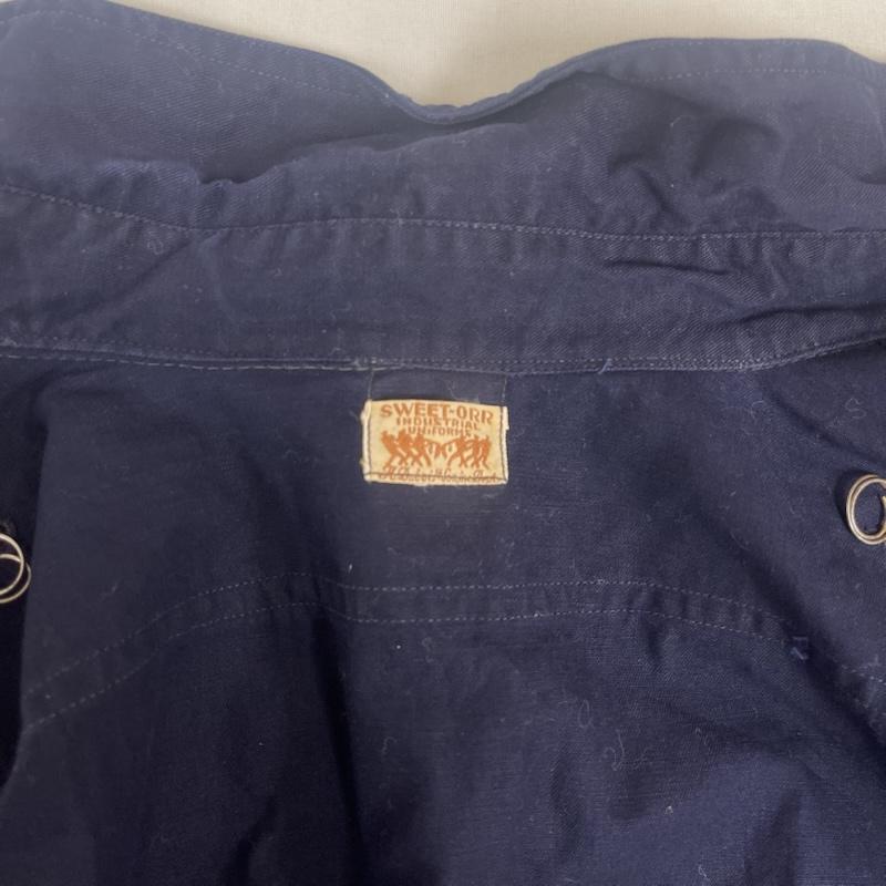 古着 USED トップス トップス 40s sweet orr 無地 フランネル ワーク シャツ 紺 / ネイビー / navy メンズ USED 古着 中古 50153125