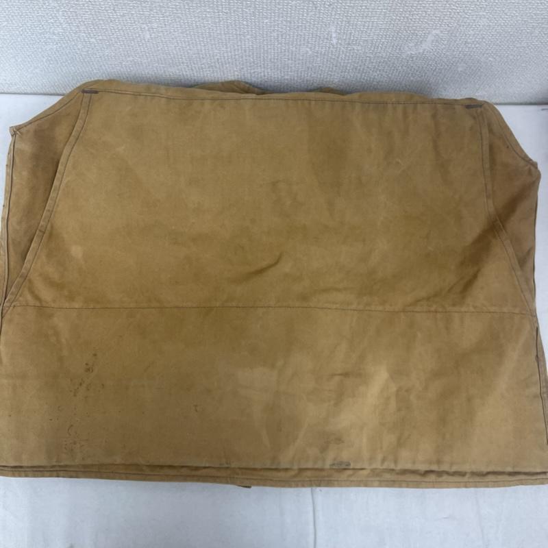 古着 USED トップス トップス CUMBERLAND 50s ヴィンテージ ハンティング ジップ ベスト CROWN 片爪 ジップ マスタード / マスタード / メンズ USED 古着 中古 50153130