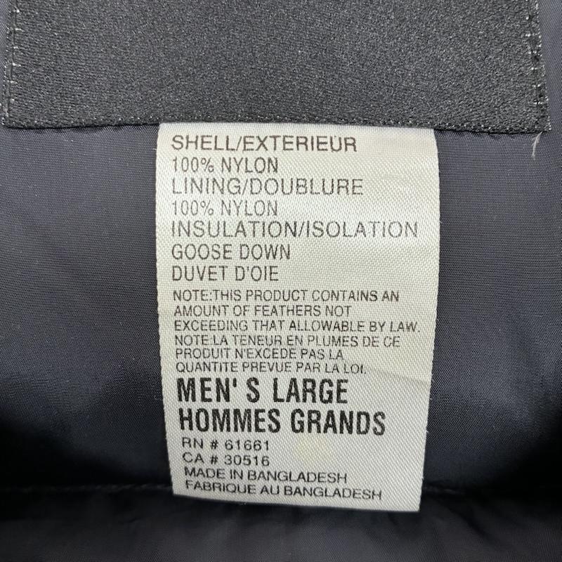 ザノースフェイス THE NORTH FACE ジャケット、上着 ダウンジャケット オールド 00s ヌプシ ダウンジャケット NUPTSE DOWN JACKET L ロゴ、文字 X 刺繍 黒 / ブラック / black メンズ USED 古着 中古 50153146