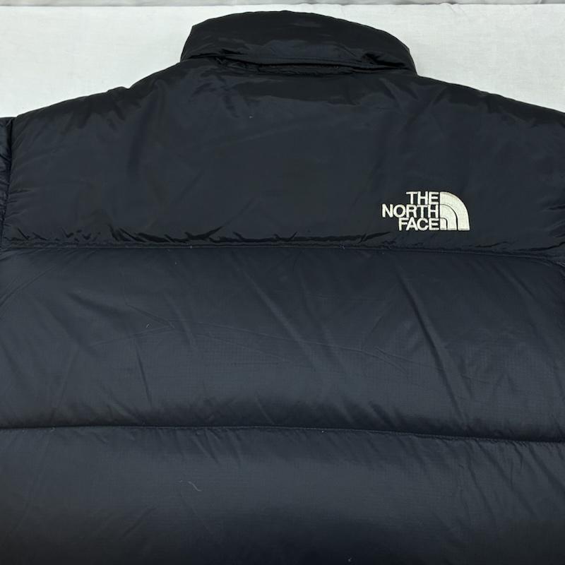 ザノースフェイス THE NORTH FACE ジャケット、上着 ダウンジャケット オールド 00s ヌプシ ダウンジャケット NUPTSE DOWN JACKET L ロゴ、文字 X 刺繍 黒 / ブラック / black メンズ USED 古着 中古 50153146