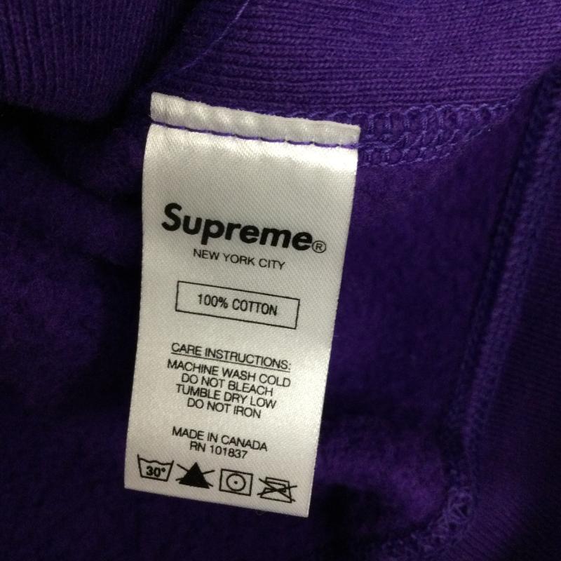 シュプリーム Supreme パーカー 長袖 シュプリーム Supreme Cross Box Logo Hooded Sweatshirt クロスボックスロゴフーデッドスウェット L ロゴ、文字 紫 / パープル / purple メンズ USED 古着 中古 50153155