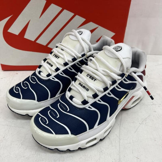 ナイキ NIKE シューズ シューズ AIR MAX PLUS エアマックスプラス パリサンジェルマン FZ4776-100 26.0cm 白 / ホワイト / white X 紺 / ネイビー / navy メンズ USED 古着 中古 50153159