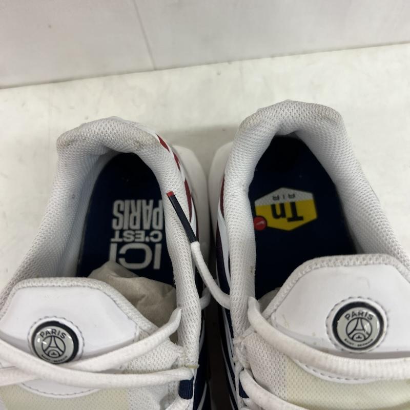 ナイキ NIKE シューズ シューズ AIR MAX PLUS エアマックスプラス パリサンジェルマン FZ4776-100 26.0cm 白 / ホワイト / white X 紺 / ネイビー / navy メンズ USED 古着 中古 50153159