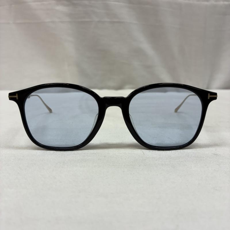 トム フォード TOM FORD めがね・サングラス サングラス TF5484-F 001 52-20 145 アジアンフィット ボストン ウェリントン サングラス 度入りレンズ - 黒 / ブラック / black X 金 / ゴールド / gold color メンズ USED 古着 中古 50153182