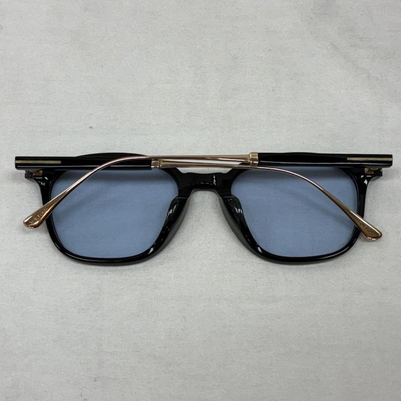 トム フォード TOM FORD めがね・サングラス サングラス TF5484-F 001 52-20 145 アジアンフィット ボストン ウェリントン サングラス 度入りレンズ - 黒 / ブラック / black X 金 / ゴールド / gold color メンズ USED 古着 中古 50153182