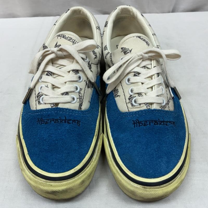 バンズ VANS スニーカー スニーカー Liberaiders リベレイダース Era 95 DX スウェード コットンツイル スニーカー 27.5cm 総柄 X ロゴ、文字 X 刺繍 X ダメージ加工 メンズ USED 古着 中古 50153187