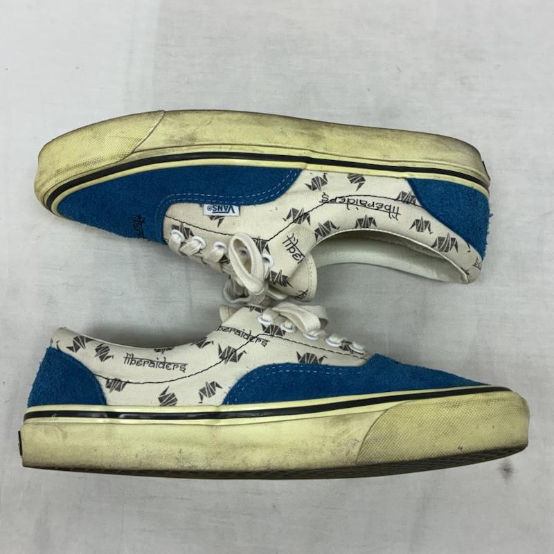 バンズ VANS スニーカー スニーカー Liberaiders リベレイダース Era 95 DX スウェード コットンツイル スニーカー 27.5cm 総柄 X ロゴ、文字 X 刺繍 X ダメージ加工 メンズ USED 古着 中古 50153187