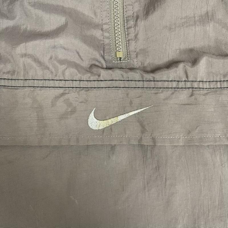 ナイキ NIKE ジャケット、上着 ジャンパー、ブルゾン 90s アノラック ナイロン ハーフ ジップアップ ジャケット M 茶 / ブラウン / brown メンズ USED 古着 中古 50153193