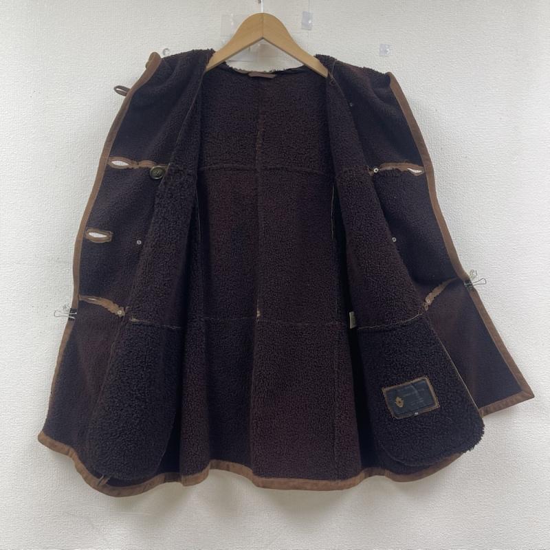 古着 USED ジャケット、上着 ジャンパー、ブルゾン COMME CA DU MODE レザー 裏ボア フード ムートン コート M 茶 / ブラウン / brown メンズ USED 古着 中古 50153199