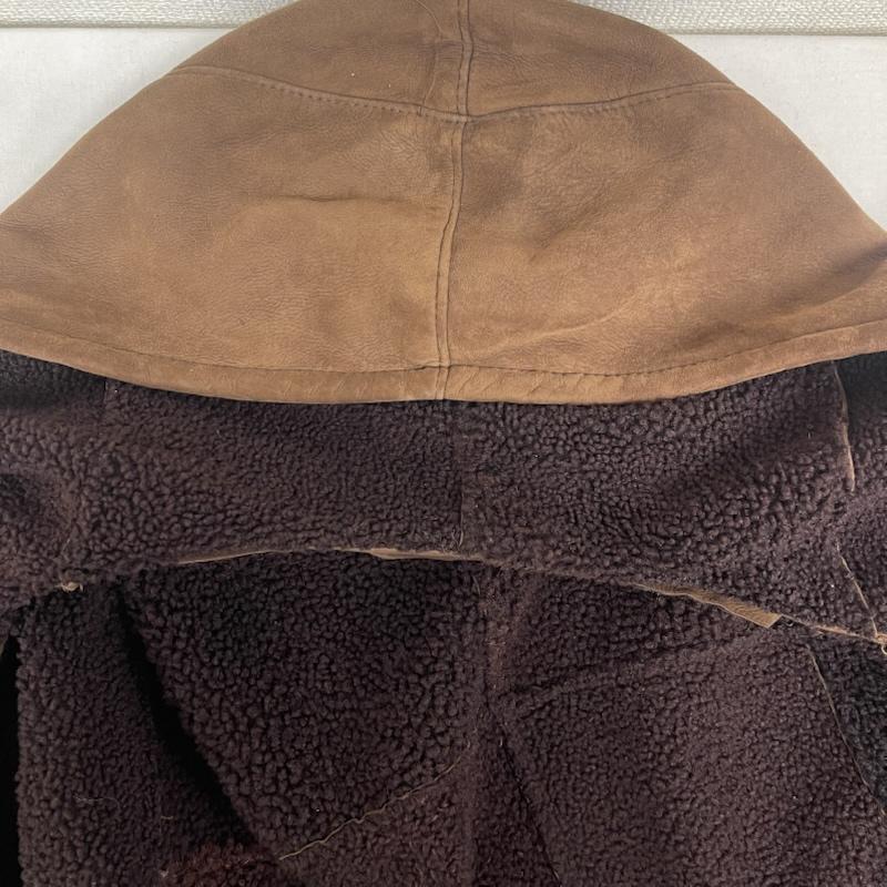 古着 USED ジャケット、上着 ジャンパー、ブルゾン COMME CA DU MODE レザー 裏ボア フード ムートン コート M 茶 / ブラウン / brown メンズ USED 古着 中古 50153199