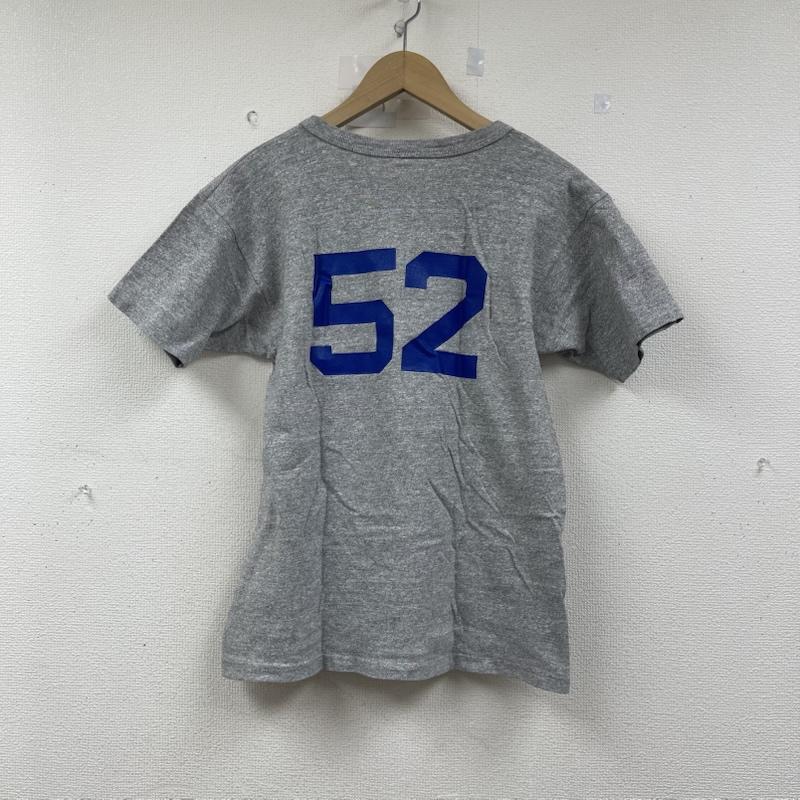 チャンピオン Champion トップス トップス 80s usa製トリコ タグ 霜降り 染込み 両面 プリント Tシャツ M 灰 / グレー / gray メンズ USED 古着 中古 50153202