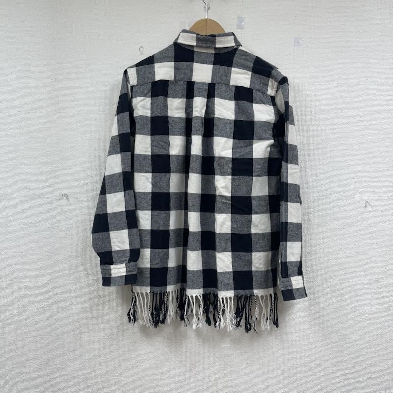 ポロラルフローレン POLO RALPH LAUREN トップス トップス ブロック バッファロー チェック フリンジ シャツ S 黒 / ブラック / black メンズ USED 古着 中古 50153203