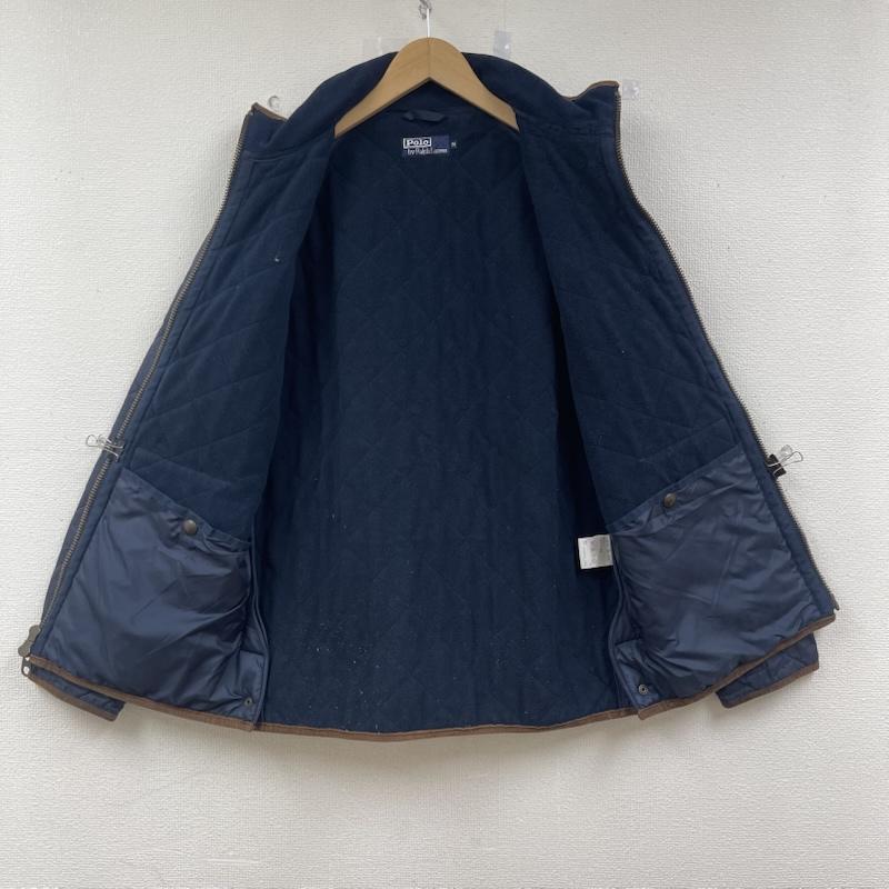 ポロバイラルフローレン Polo by RALPH LAUREN ジャケット、上着 ジャンパー、ブルゾン キルティング ジップ アップ ジャケット jr-rl-yw-0605 M 紺 / ネイビー / navy メンズ USED 古着 中古 50153212