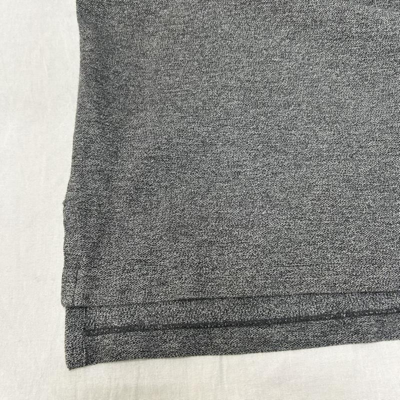 ポロラルフローレン POLO RALPH LAUREN ポロシャツ 半袖 90s ワンポイント ロゴ刺繍 半袖ポロシャツ コットン ボリビア製 グレー XXLサイズ XXL ワンポイント 灰 / グレー / gray メンズ USED 古着 中古 50153245
