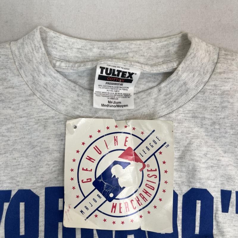 古着 USED トップス トップス TULTEX 90s USA製 ロサンゼルス ドジャース 野茂英雄 ニュースペーパー Tシャツ デッドストック M 灰 / グレー / gray メンズ USED 古着 中古 50153249