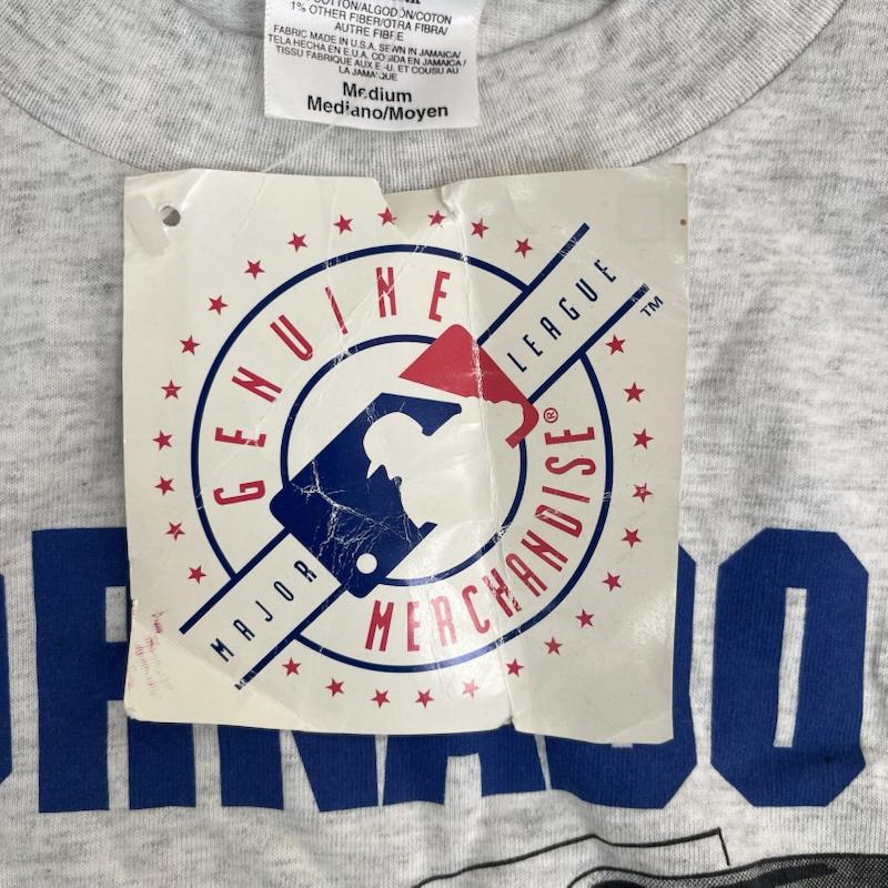 古着 USED トップス トップス TULTEX 90s USA製 ロサンゼルス ドジャース 野茂英雄 ニュースペーパー Tシャツ デッドストック M 灰 / グレー / gray メンズ USED 古着 中古 50153249