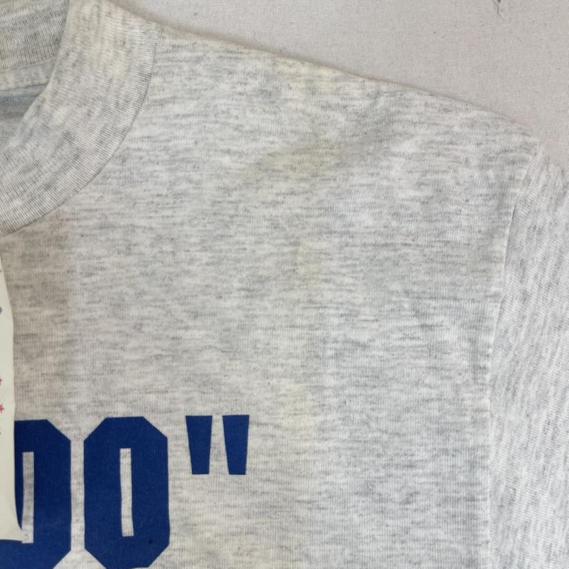 古着 USED トップス トップス TULTEX 90s USA製 ロサンゼルス ドジャース 野茂英雄 ニュースペーパー Tシャツ デッドストック M 灰 / グレー / gray メンズ USED 古着 中古 50153249