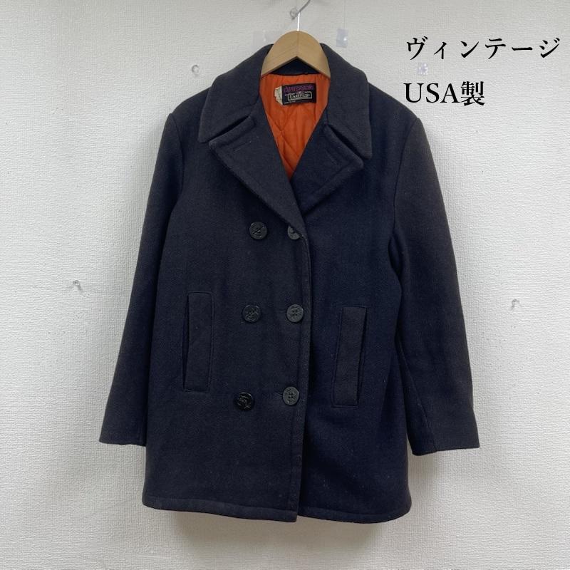 古着 USED ジャケット、上着 ジャンパー、ブルゾン 60s 70s ヴィンテージ USA製 CAMPUS Expressions ウール キルティング ジャケット 紺 / ネイビー / navy メンズ USED 古着 中古 50153256