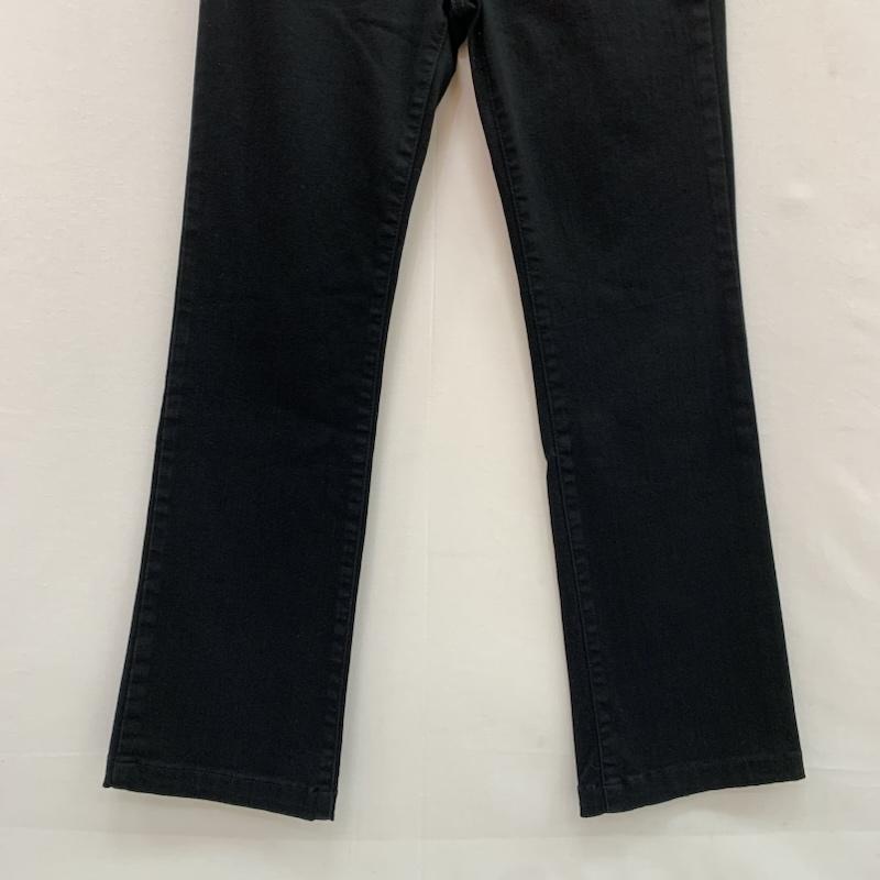 ダブル スタンダード クロージング DOUBLE STANDARD CLOTHING ボトムス ボトムス ストレッチ ブラック デニムパンツ フレア 36 レディース USED 古着 中古 50153265