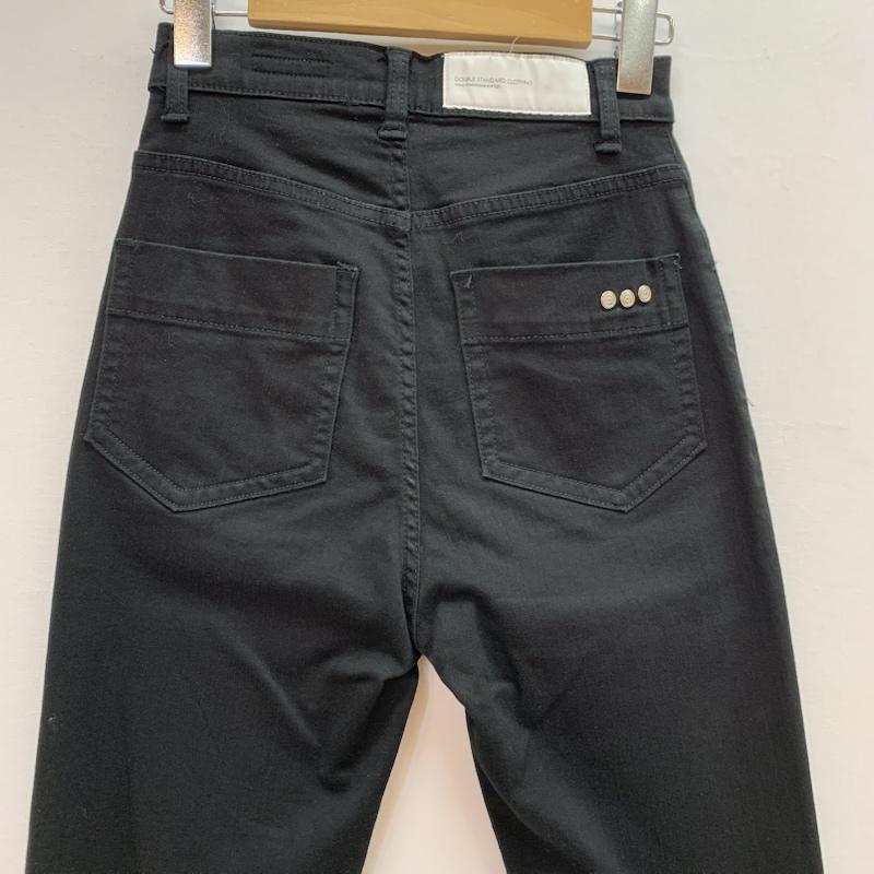 ダブル スタンダード クロージング DOUBLE STANDARD CLOTHING ボトムス ボトムス ストレッチ ブラック デニムパンツ フレア 36 レディース USED 古着 中古 50153265