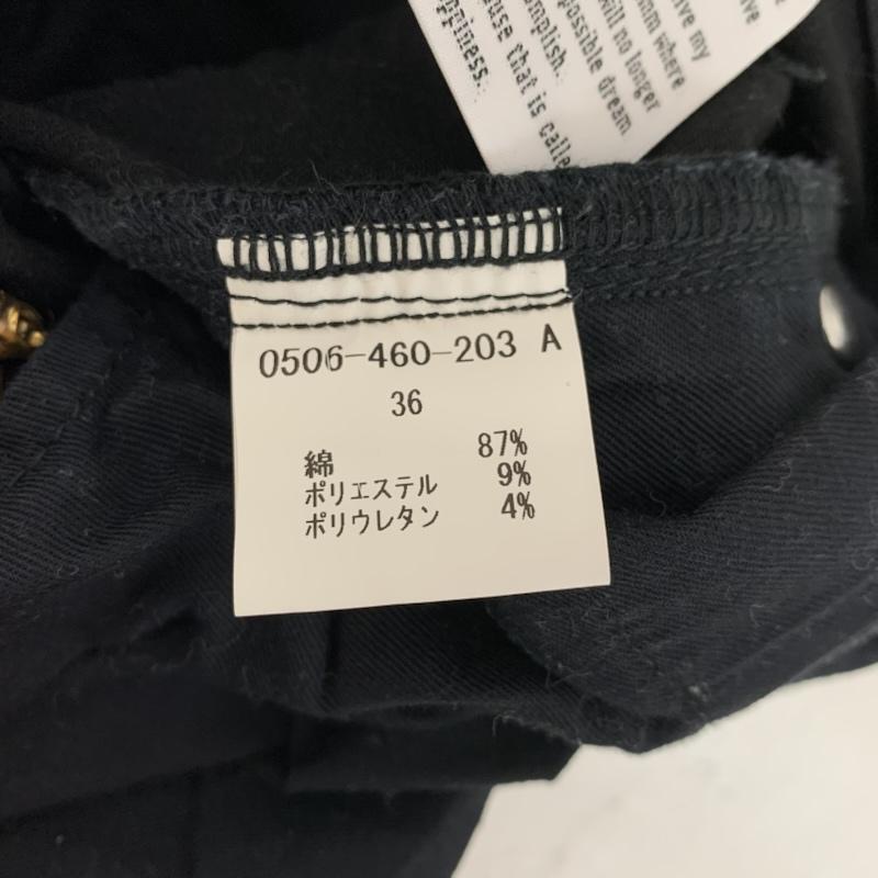 ダブル スタンダード クロージング DOUBLE STANDARD CLOTHING ボトムス ボトムス ストレッチ ブラック デニムパンツ フレア 36 レディース USED 古着 中古 50153265