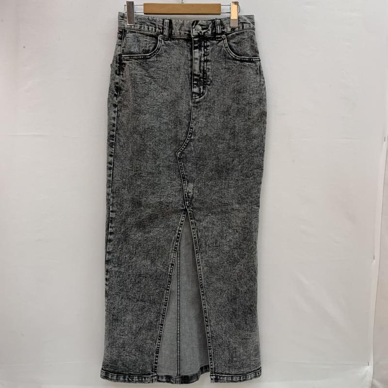 エックスガール X-girl ボトムス ボトムス SLIT LONG SKIRT スリット デニム ロング スカート M レディース USED 古着 中古 50153268