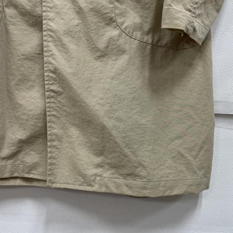 ダントン Danton トップス トップス ステンカラー ロング コート ナイロン 34 無地 X ワンポイント X ロゴ、文字 ベージュ / ベージュ / beige レディース USED 古着 中古 50153270