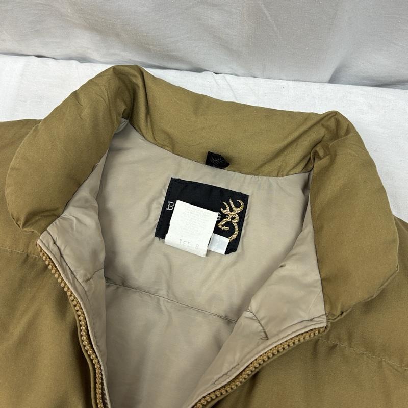 古着 USED ジャケット、上着 ダウンベスト BROWNING ブロウニング 80年代 USA製 ビンテージ ダウンベスト 80s VINTAGE S カーキ / カーキ / khaki メンズ USED 古着 中古 50153276