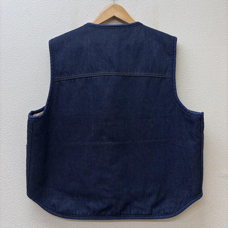 シアーズ SEARS ベスト ベスト 70年代 USA製 デニム 裏ボア ウエスタン ベスト 70s VINTAGE ROEBUCKS XL インディゴ / インディゴ / Indigo メンズ USED 古着 中古 50153278