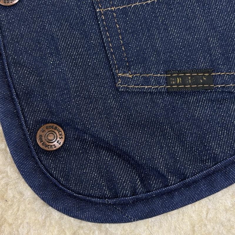 シアーズ SEARS ベスト ベスト 70年代 USA製 デニム 裏ボア ウエスタン ベスト 70s VINTAGE ROEBUCKS XL インディゴ / インディゴ / Indigo メンズ USED 古着 中古 50153278