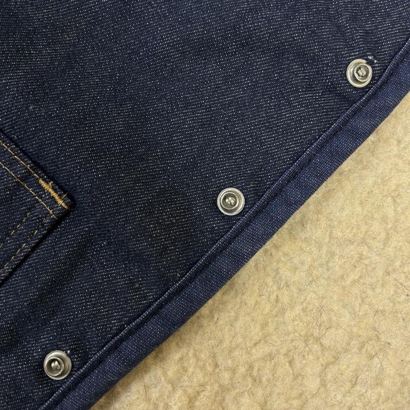 シアーズ SEARS ベスト ベスト 70年代 USA製 デニム 裏ボア ウエスタン ベスト 70s VINTAGE ROEBUCKS XL インディゴ / インディゴ / Indigo メンズ USED 古着 中古 50153278