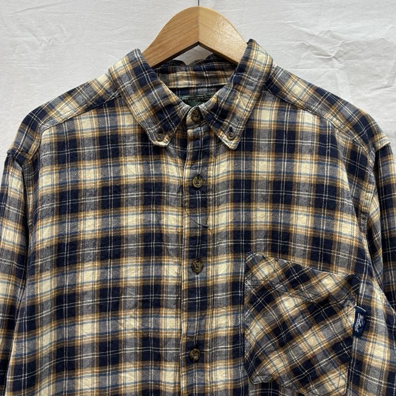ウールリッチ WOOLRICH シャツ、ブラウス 長袖 90年代 ビンテージ チェック柄 ボタンダウン 長袖 フランネル シャツ 90s VINTAGE M チェック メンズ USED 古着 中古 50153284