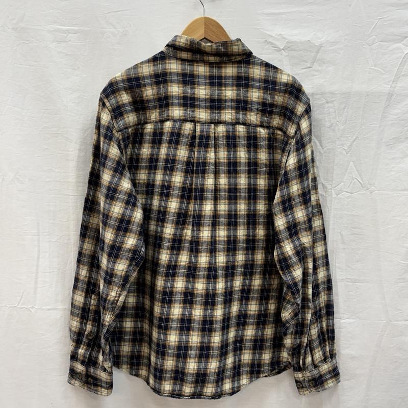 ウールリッチ WOOLRICH シャツ、ブラウス 長袖 90年代 ビンテージ チェック柄 ボタンダウン 長袖 フランネル シャツ 90s VINTAGE M チェック メンズ USED 古着 中古 50153284