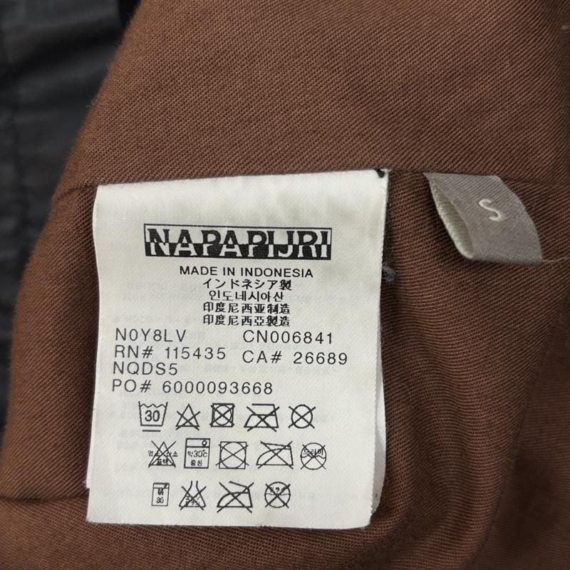 ナパビリ NAPAPIJRI ジャケット、上着 ジャンパー、ブルゾン コットン ナイロン モーターサイクル ジャケット S メンズ USED 古着 中古 50153304