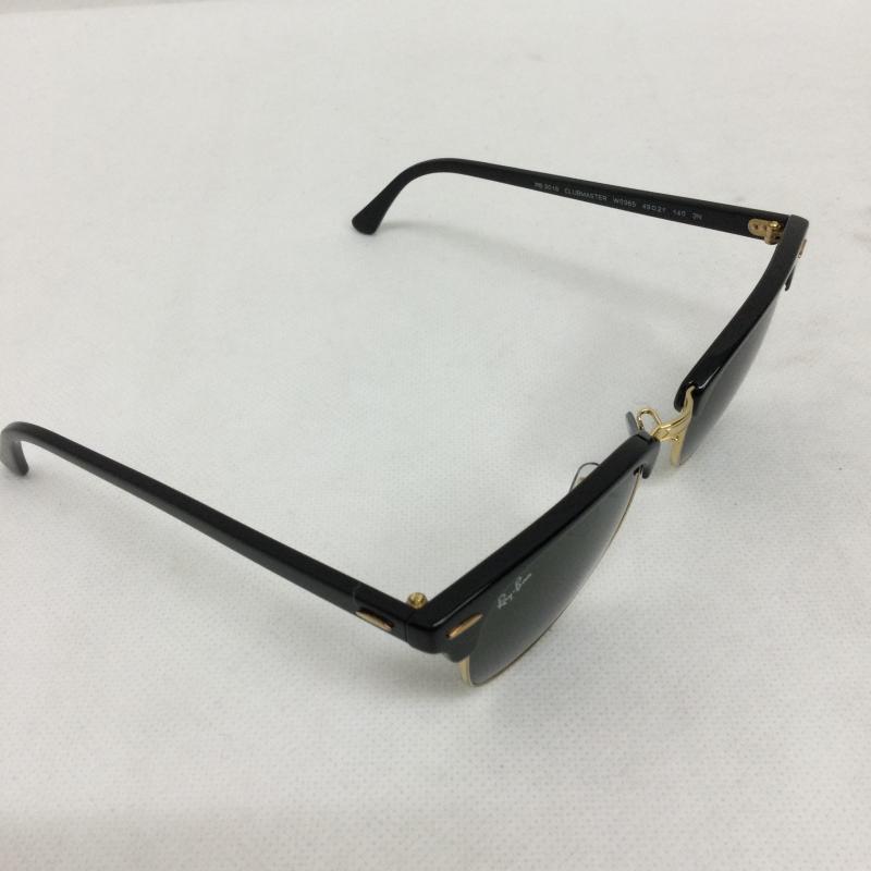 レイバン Ray-Ban めがね・サングラス サングラス rayban RB3016　CLUBMASTER CLASSIC - 黒 / ブラック / black メンズ USED 古着 中古 50153313