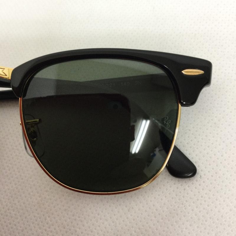 レイバン Ray-Ban めがね・サングラス サングラス rayban RB3016　CLUBMASTER CLASSIC - 黒 / ブラック / black メンズ USED 古着 中古 50153313