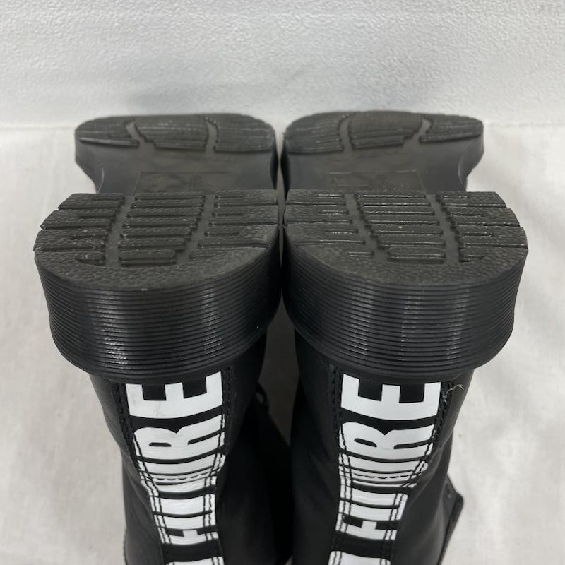 ドクターマーチン Dr.Martens ブーツ ショートブーツ 1460 8ホール ブーツ レースアップ UK4 SEX PISTOLS セックスピストルズ 限定 レザー UK：4 ロゴ、文字 黒 / ブラック / black X 白 / ホワイト / white X 黄 / イエロー / yellow X 桃 / ピンク / pink レディース USED 古着 中古 50153316