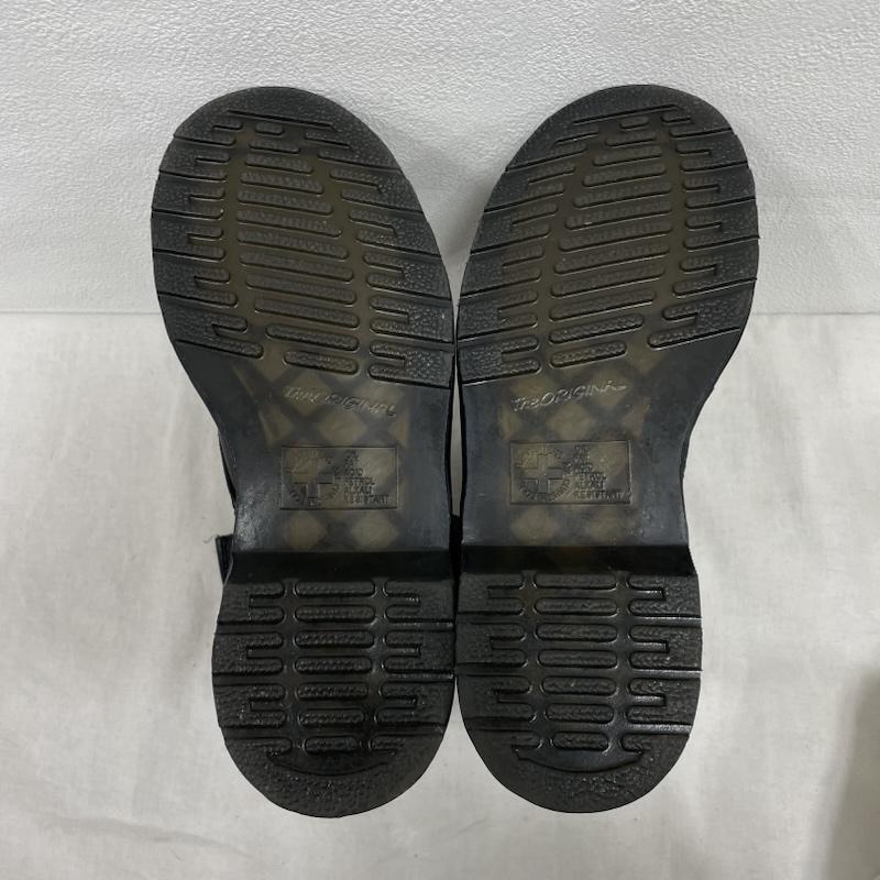 ドクターマーチン Dr.Martens ブーツ ショートブーツ 1460 8ホール ブーツ レースアップ UK4 SEX PISTOLS セックスピストルズ 限定 レザー UK：4 ロゴ、文字 黒 / ブラック / black X 白 / ホワイト / white X 黄 / イエロー / yellow X 桃 / ピンク / pink レディース USED 古着 中古 50153316