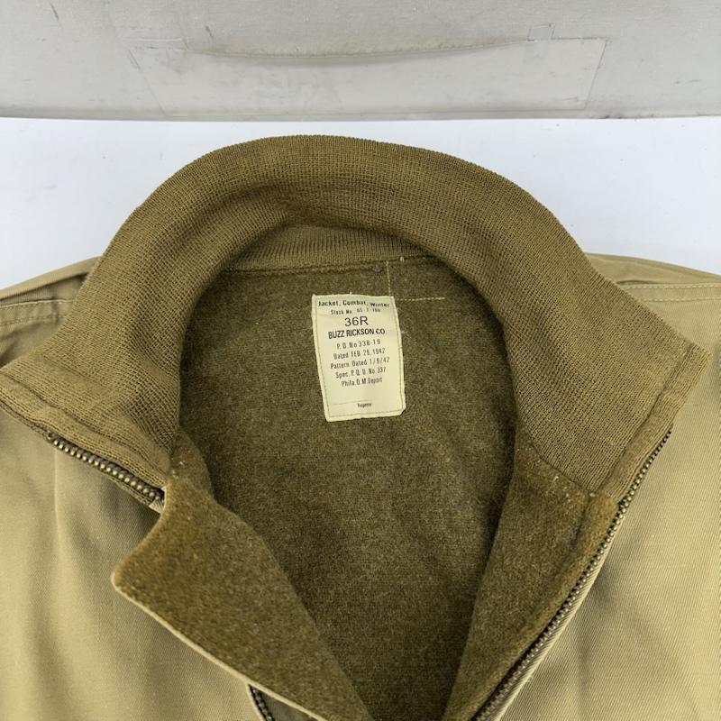 バズリクソンズ Buzz Rickson s ジャケット、上着 ジャンパー、ブルゾン タンカース ミリタリー ジャケット 55-J-100 M13679 36 カーキオリーブ / カーキオリーブ / メンズ USED 古着 中古 50153320