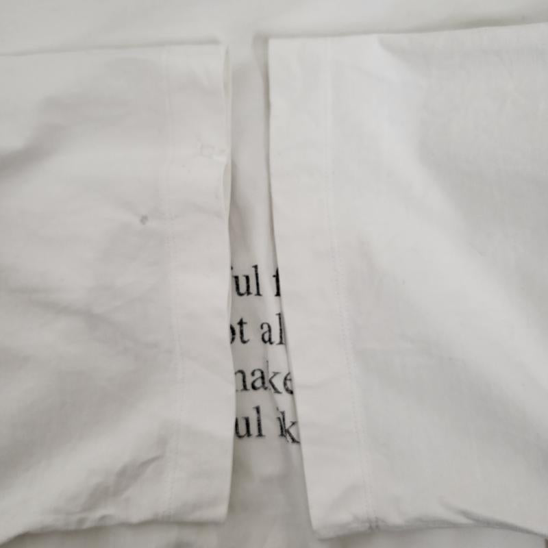 オールモストブラック ALMOSTBLACK トップス トップス オールモストブラック ダメージ加工 Tシャツ 23AW-CS05 3 白 / ホワイト / white メンズ USED 古着 中古 50153325