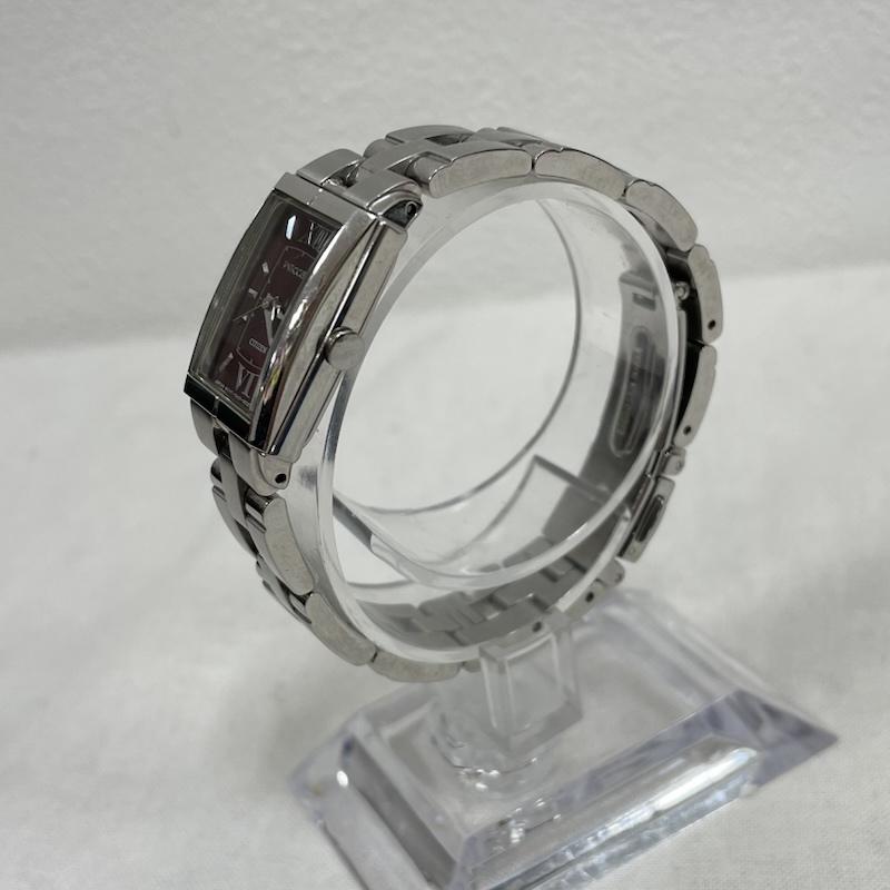 シチズン CITIZEN 腕時計 アナログ（手巻き） wicca ウィッカ ステンレス 腕時計 アナログ - 無地 銀 / シルバー / silver color X 赤 / レッド / red レディース USED 古着 中古 50153360