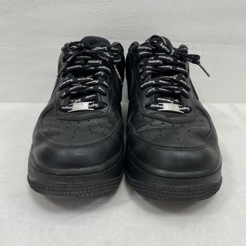 シュプリーム Supreme スニーカー スニーカー SUPREME シュプリーム NIKE AIR FORCE 1 LOW エアフォースワン スニーカー CU9225-100 27.0cm 無地 黒 / ブラック / black X 白 / ホワイト / white X 赤 / レッド / red メンズ USED 古着 中古 50153372