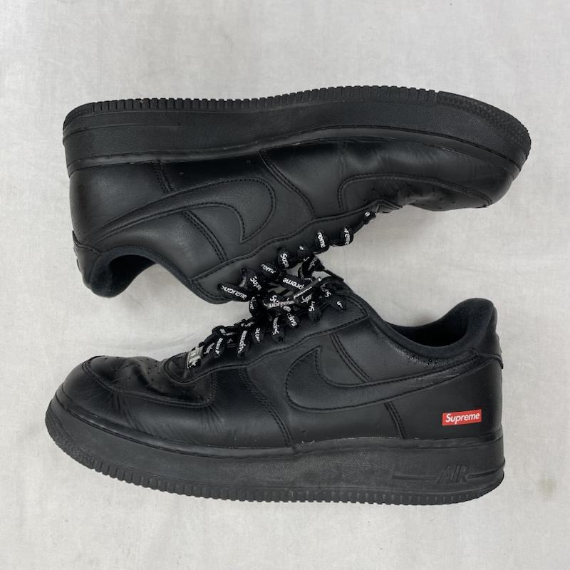 シュプリーム Supreme スニーカー スニーカー SUPREME シュプリーム NIKE AIR FORCE 1 LOW エアフォースワン スニーカー CU9225-100 27.0cm 無地 黒 / ブラック / black X 白 / ホワイト / white X 赤 / レッド / red メンズ USED 古着 中古 50153372