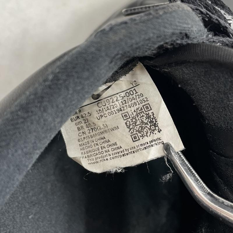 シュプリーム Supreme スニーカー スニーカー SUPREME シュプリーム NIKE AIR FORCE 1 LOW エアフォースワン スニーカー CU9225-100 27.0cm 無地 黒 / ブラック / black X 白 / ホワイト / white X 赤 / レッド / red メンズ USED 古着 中古 50153372
