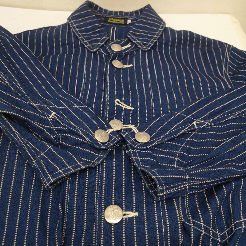 古着 USED ジャケット、上着 ジャンパー、ブルゾン Dapper’s 30s 復刻 エンジニア ジャケット カバーオール 36 インディゴ / インディゴ / Indigo メンズ USED 古着 中古 50153386