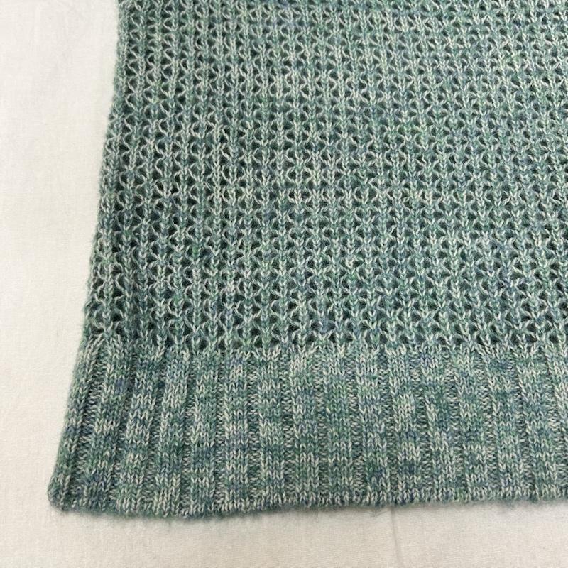 フラグスタフ FLAGSTUFF ニット、セーター 長袖 F-LAGSTUF-F MOHAIR MIX KNIT モヘヤミックスニット FS1192 M 無地 緑 / グリーン / green メンズ USED 古着 中古 50153394