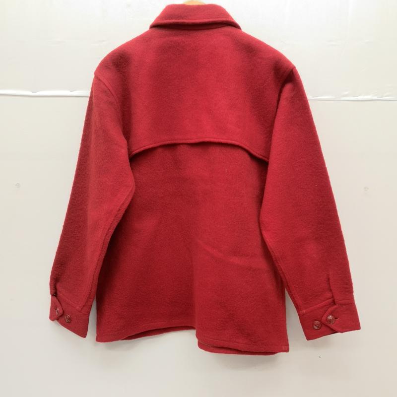 ヴィンテージ VINTAGE ジャケット、上着 ジャンパー、ブルゾン 50s utica Duxbak ダックスバック バネクラウン ウール ジャケット M 赤 / レッド / red メンズ USED 古着 中古 50153400