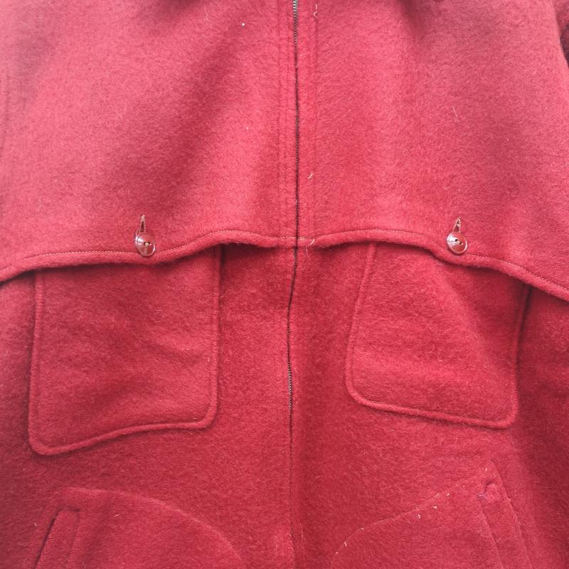 ヴィンテージ VINTAGE ジャケット、上着 ジャンパー、ブルゾン 50s utica Duxbak ダックスバック バネクラウン ウール ジャケット M 赤 / レッド / red メンズ USED 古着 中古 50153400